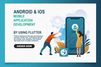 be your expert flutter mobile app developer