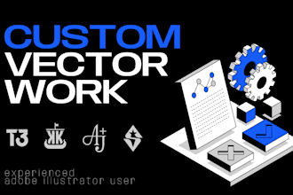 do custom vector work