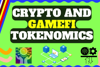 setup your crypto gamefi metaverse tokenomics
