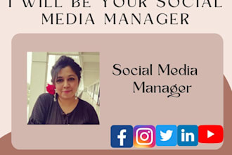 be your social media manager