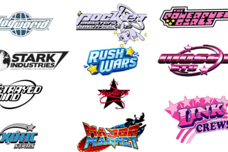 create streetwear y2k logo for brands