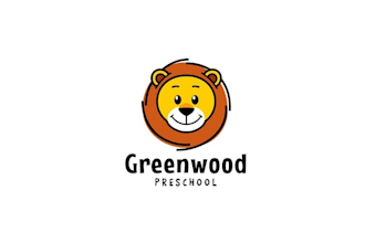 make best quality greenwood preschool logo for our