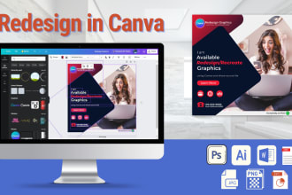redesign, recreate, duplicate, or convert anything in canva