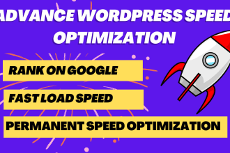 increase wordpress speed optimization for page speed