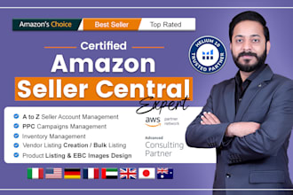 manage your amazon fba seller central account, ppc campaigns