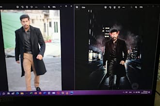 do photo editing, adobe photoshop editing