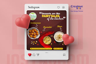 provide attractive and custom social media post designs