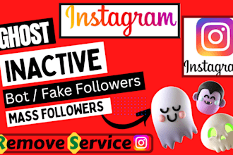 remove instagram bot, fake and ghost followers manually