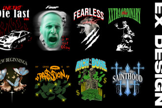 create cool streetwear clothes design for your brand