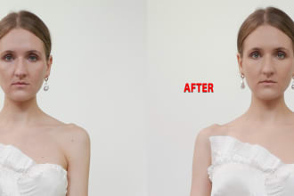 do face retouching and digital makeup on your photos