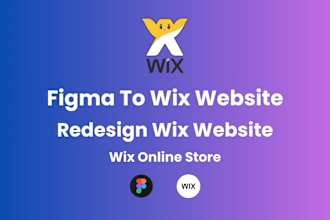 convert figma to wix, landing page design and redesign wix