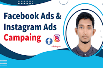 run a facebook and instagram ads campaign