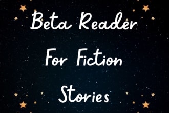 beta read your work of fiction