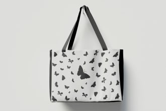 design print ready cool handbags, tote bags