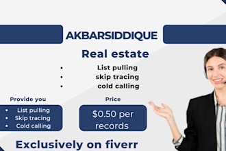 offer real estate cold calling  appointments setting to find motivated sellers