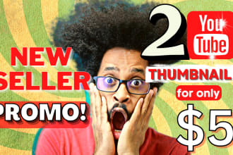 create attractive youtube thumbnail