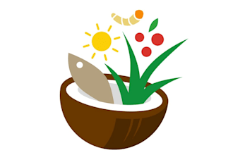 design fascinating food, fast food, BBQ, nutrition logo for you