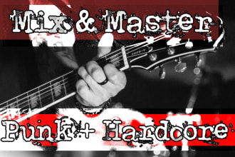 mix and master your punk and hardcore songs