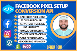 fix or setup facebook pixel ios 14 update conversion api, google analytics event