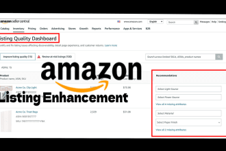 complete amazon listing all attributes options and improve listing quality