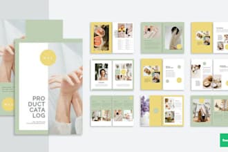 do product catalog, modern lookbook, line sheet, sell sheet, catalog design