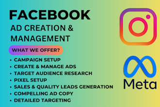 create a top performing facebook ads campaign for you