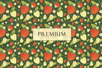 design seamless vector and surface patterns