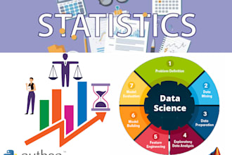 do probability and statistical data analysis using r studio and spss in python