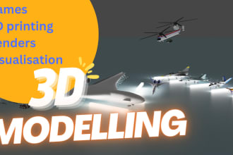 make a 3d model of a plane