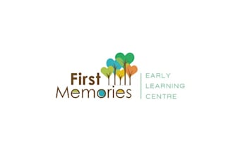 make wonderful perfect better first  memories childcare logo in 1 day