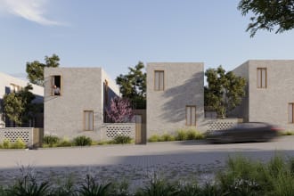 do professional 3d rendering of exterior