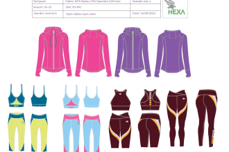 do your activewear sketch for production