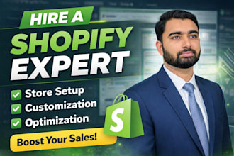 design one product shopify store, shopify website
