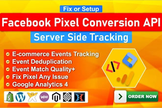 setup facebook pixel conversion API with GTM server side tracking