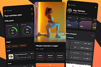 develop gym app, health tracker app, calorie tracking app, wearable app