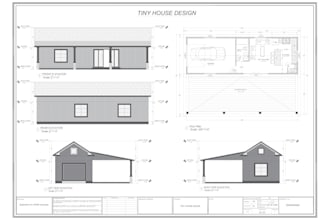 be your architect for tiny house, shipping container house