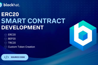 create custom erc20 token crypto smart contract