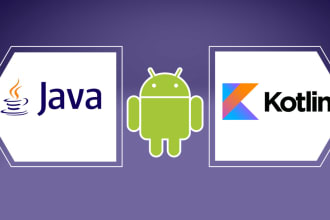 develop your android app in kotlin and java