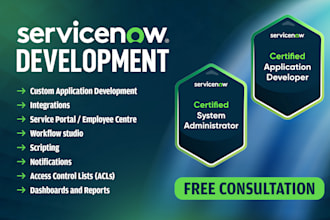 carry out any servicenow tasks