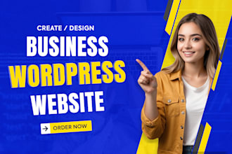 build wordpress website design, custom wordpress business website development