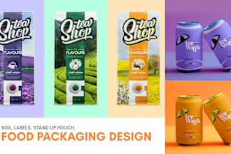 do food labels, stand up pouch, food packaging design