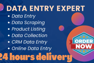 do data entry, linkedin lead, b2b lead generation expert