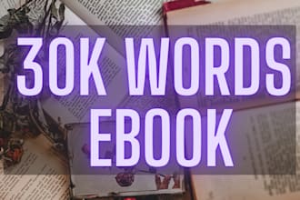 ghostwrite 30k words romance novella for amazon KDP