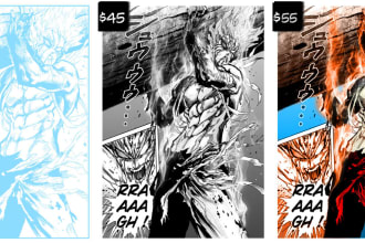 draw your comic or manga in any style