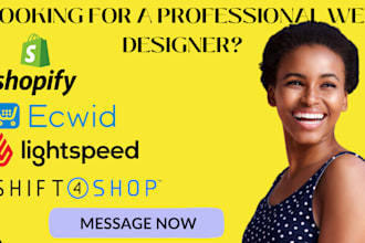 set shift4shop, ecwid, lightspeed, shopify dropshipping store