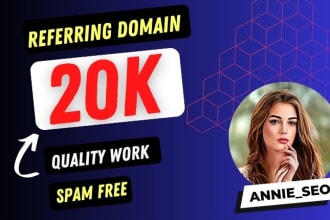 make high quality 5k seo ahrefs backlinks referring domain