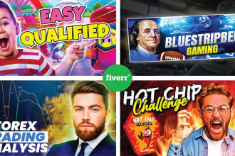 design an amazing youtube thumbnail