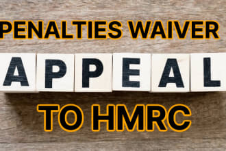 write appeal letters to hmrc for penalty waive