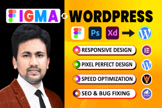 convert figma to wordpress xd to wordpress wix html ai psd to wordpress website
