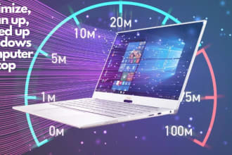 tune up, speed up your windows 10, windows 11 PC performance